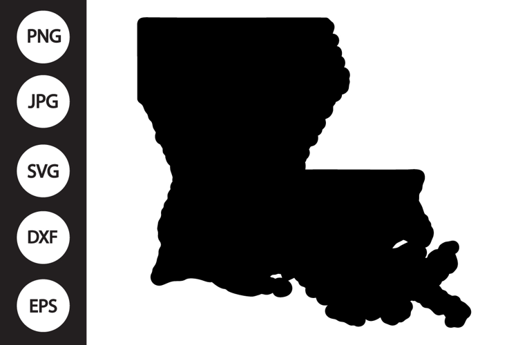 Louisiana State SVG
