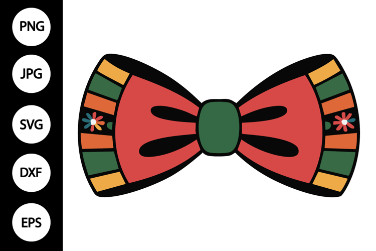 Bow Tie Silhouette Image 7