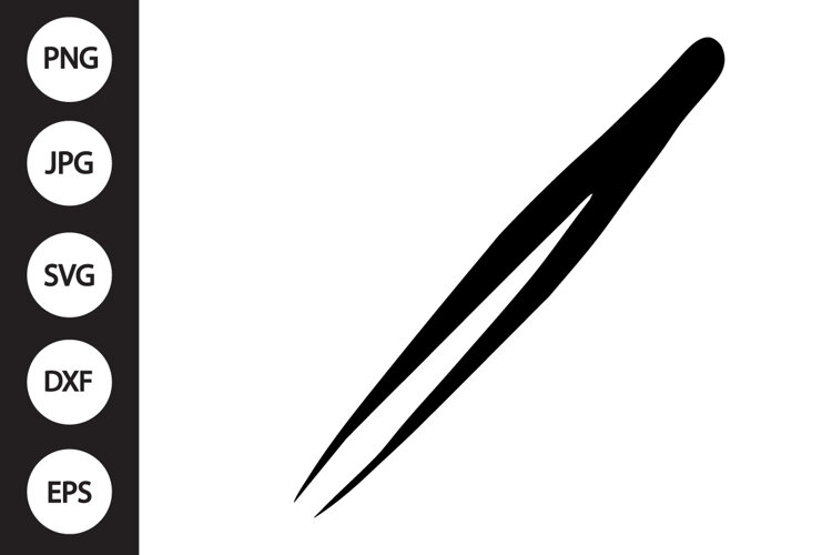 Tweezers SVG example image 1