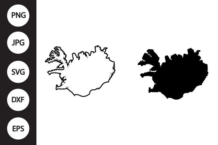 Iceland SVG, Iceland Clipart