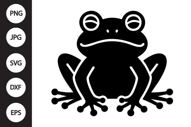 Frog Silhouette SVG (6657128)