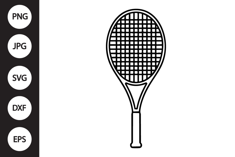  Tennis Racket Clipart Image 2