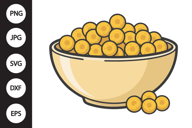 Cereal Bowl SVG