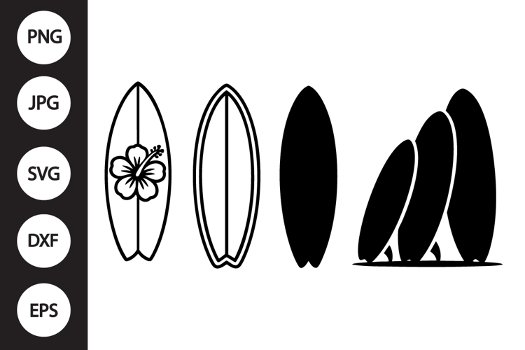  Surfboard Clipart Image 2