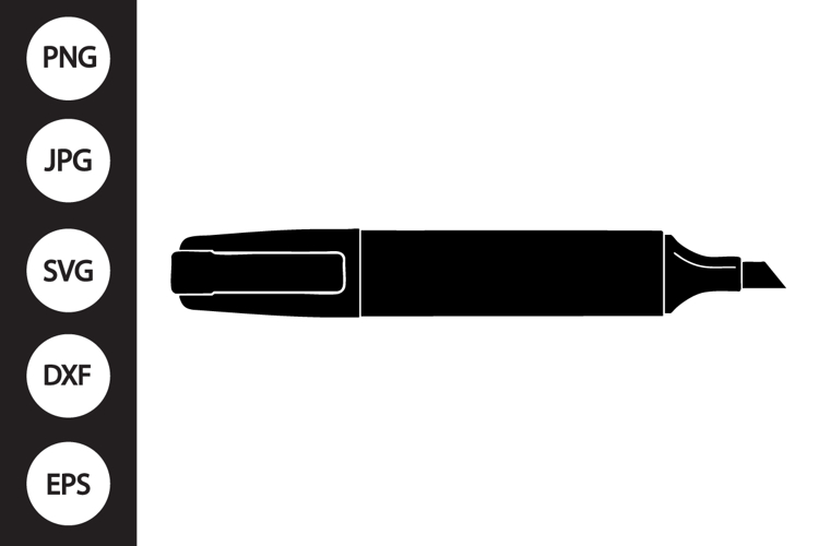 Pen Silhouette Image 6
