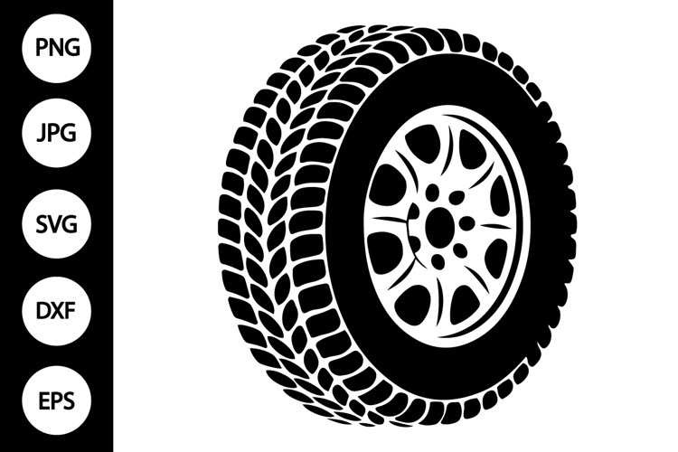 Silhouette Tire SVG