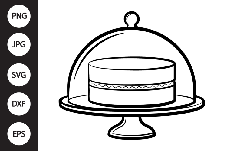 Cake Dome SVG