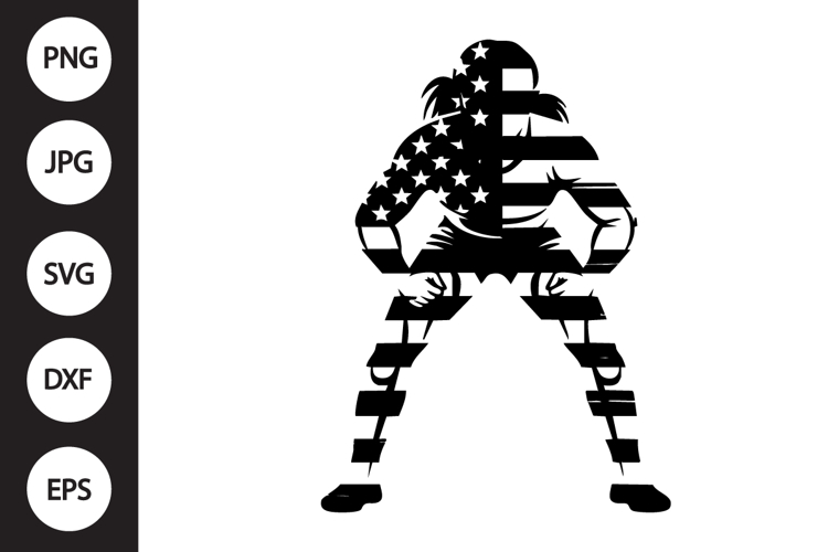 Wrestler Silhouette Image 6