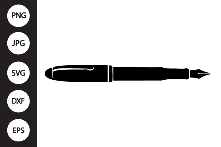 Pen Silhouette Image 4