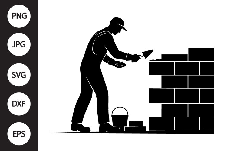 Bricklayer SVG example image 1