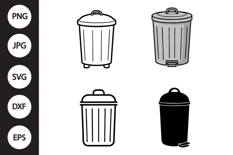 Trash Can Clipart