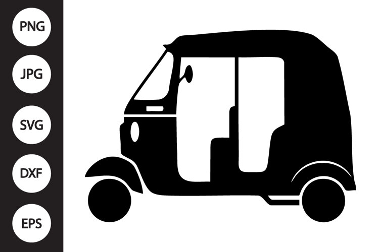Tuk Tuk SVG example image 1