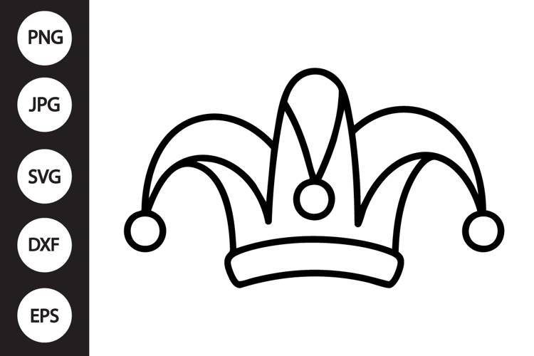 Carnival Hat SVG example image 1