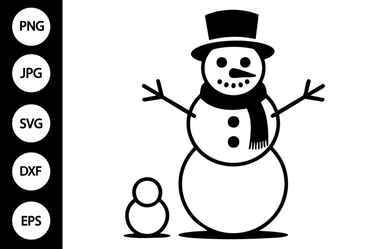 Cricut Snowman Svg Image 4