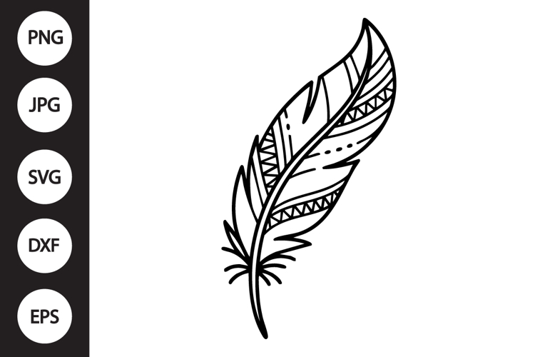 Feather Silhouette Image 19