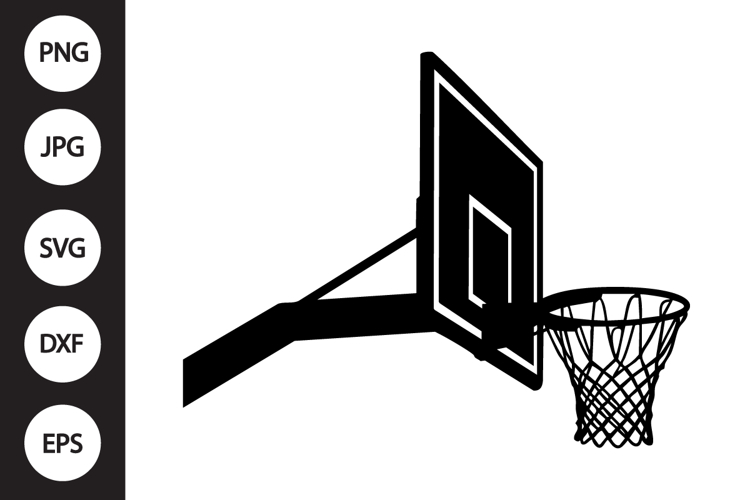 Basketball Hoop SVG