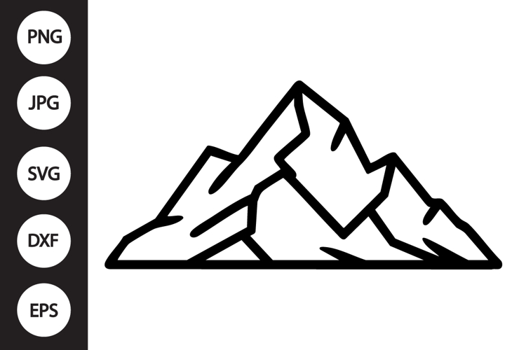 Mountain Silhouette SVGs Image 5