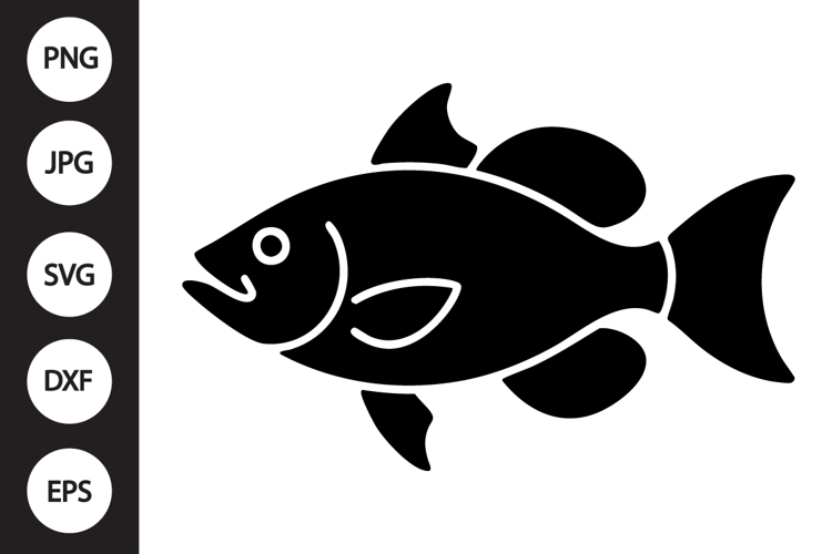 Fish Silhouette SVG