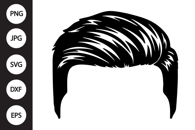 Man Hairstyle SVG
