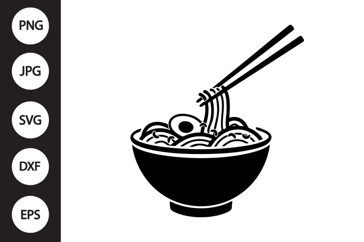 Noodles Bowl SVG