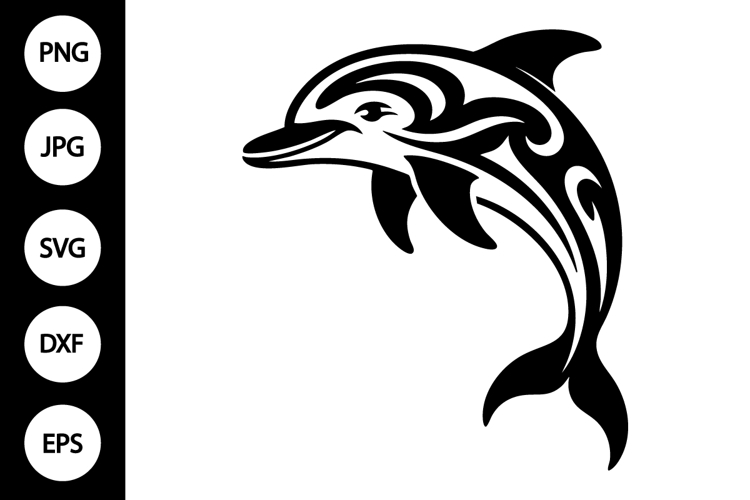 Dolphin Silhouette Image 3