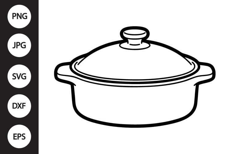 Casserole SVG