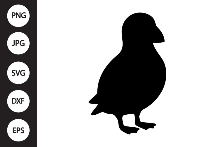 Icelandic Puffin SVG example image 1