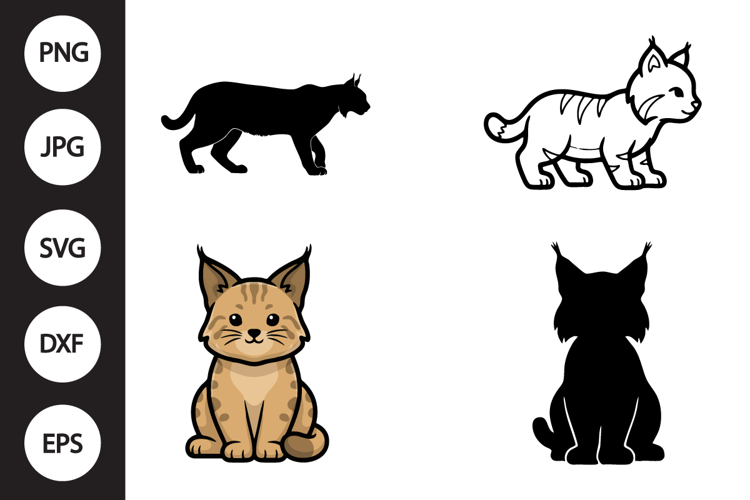 Bobcat SVG, Bobcat Clipart