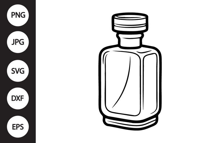 Perfume Bottle SVG example image 1