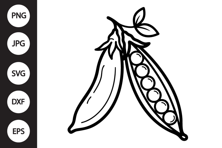 Pea Pods SVG