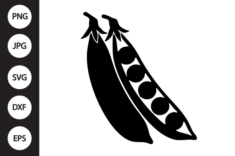 Pea Pods SVG example image 1