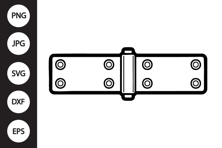 Door hinge SVG