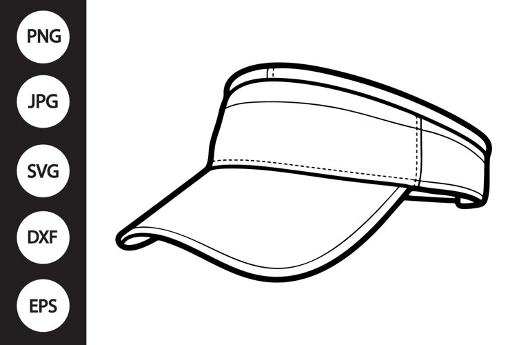 Sun Visor SVG example image 1