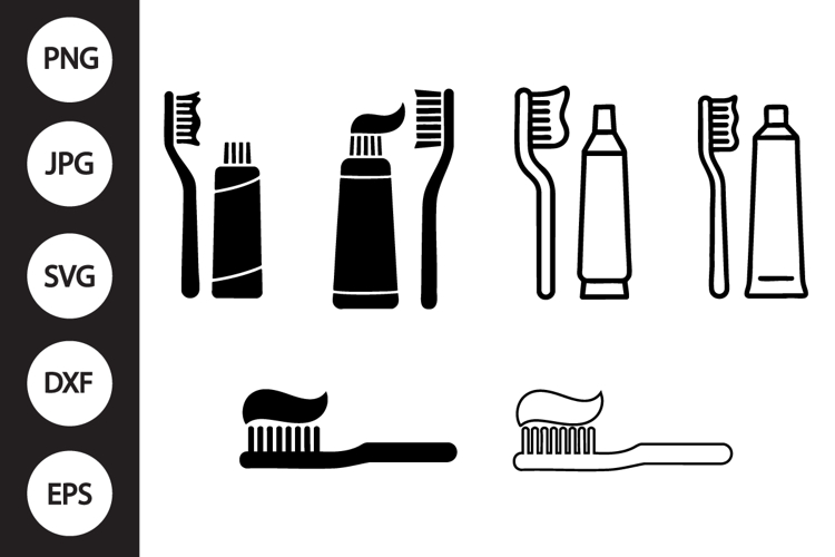 Toothbrush Svg Image 18