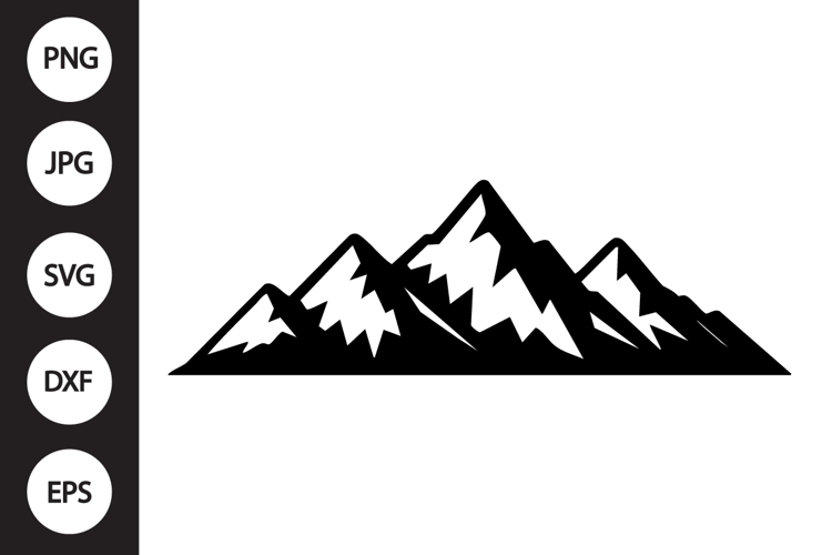 Mountain Silhouette SVGs Image 3