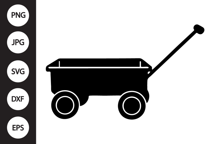 Toy Wagon SVG
