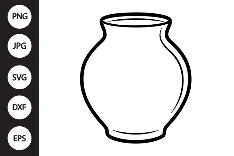 Pottery Vase SVG