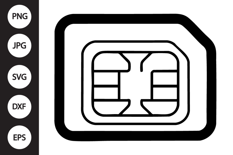 SIM Card SVG