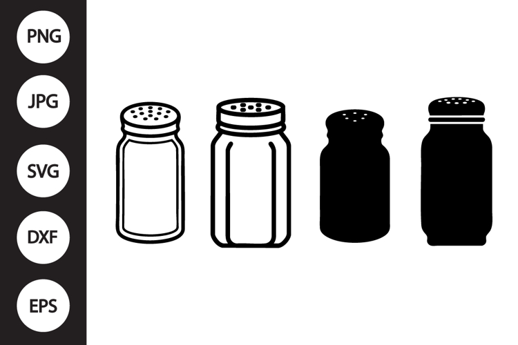 Salt Shaker SVG, Salt Shaker Clipart