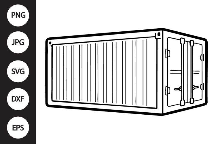 Cargo Container SVG