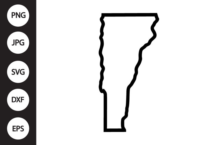 Vermont State SVG example image 1