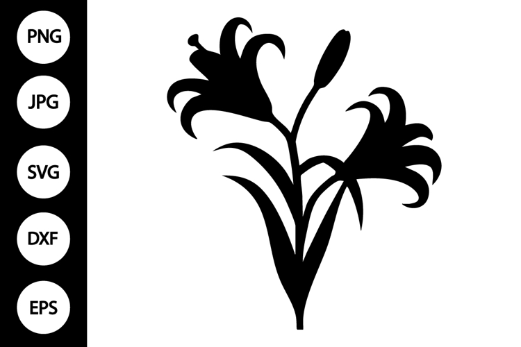 Lily Silhouette Image 9