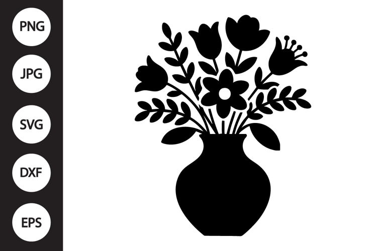 Vase Silhouette Image 7
