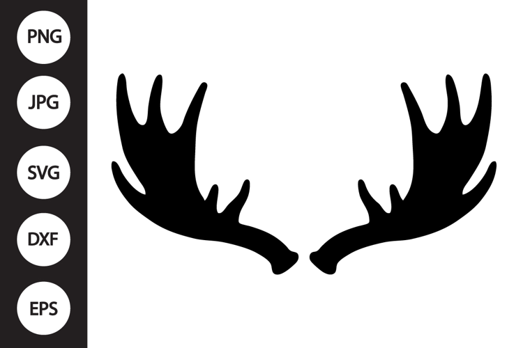 Moose Antlers SVG