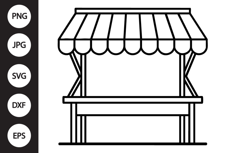 Shop Stand SVG