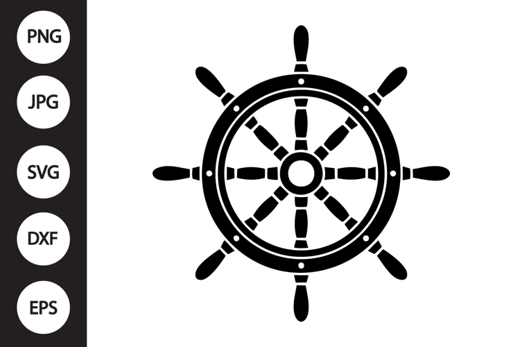 Ship Wheel Clipart Image 10