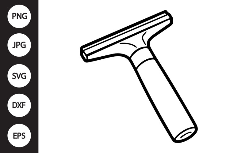 Squeegee SVG example image 1
