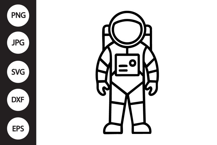 Astronaut Svg Image 7
