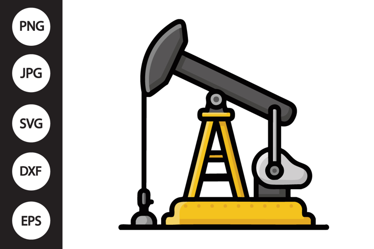 Pump Jack SVG