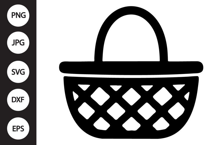 Wicker Basket SVG